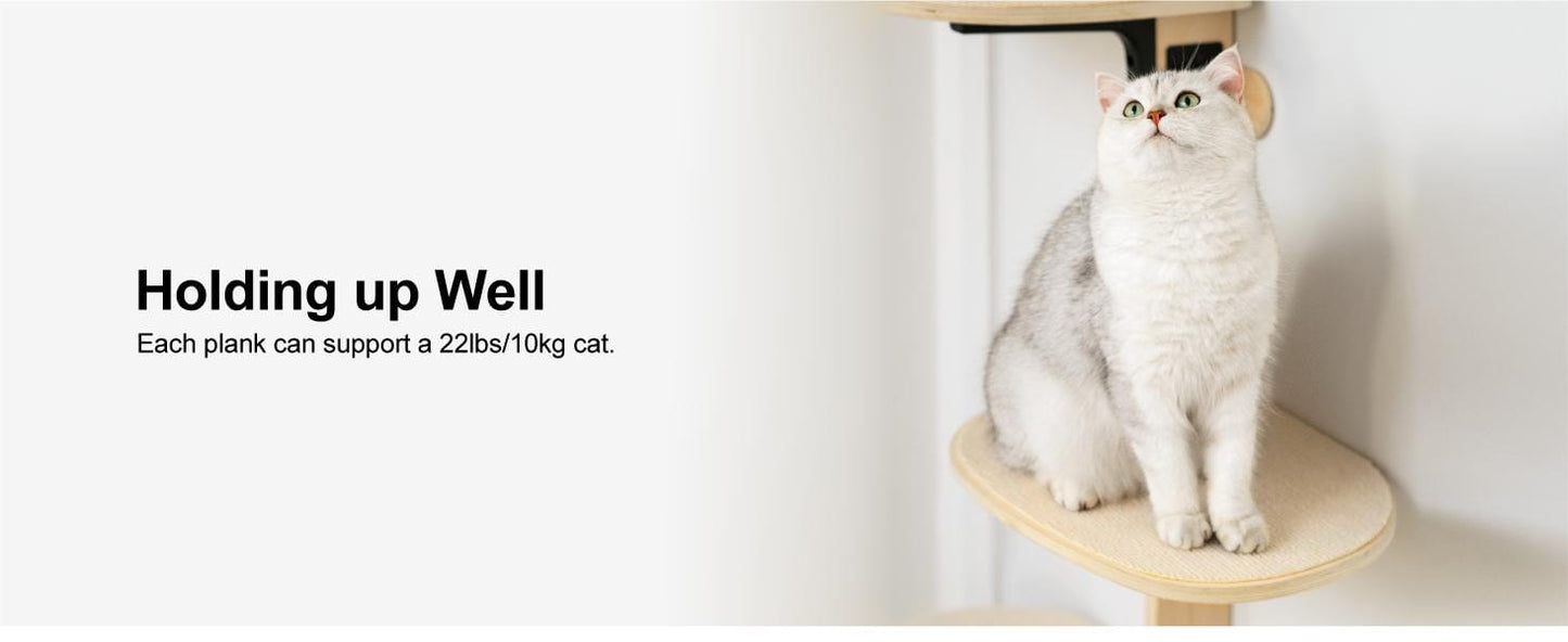 MewooFun 4-Levels Versatile Cat Climber
