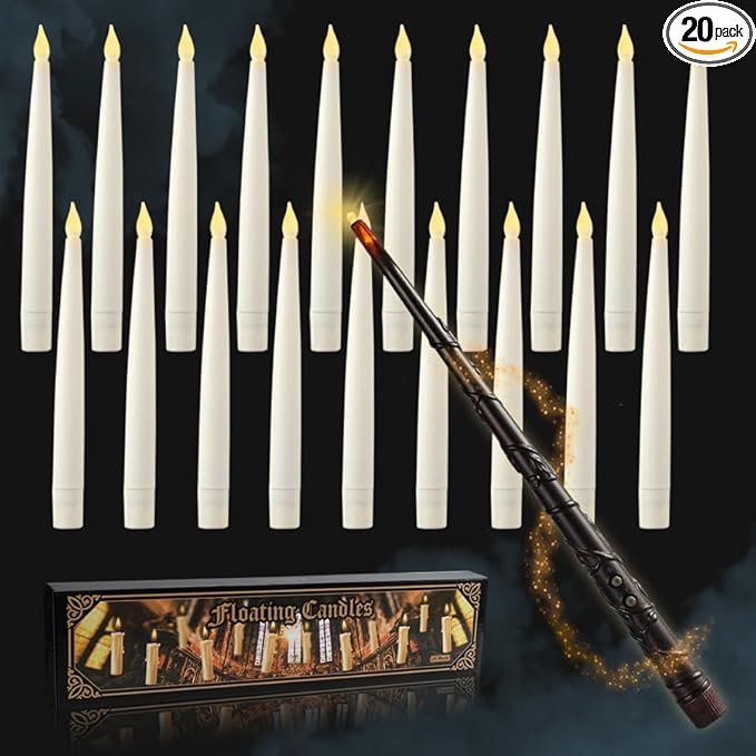 LED Floating Candles with Wand Remote