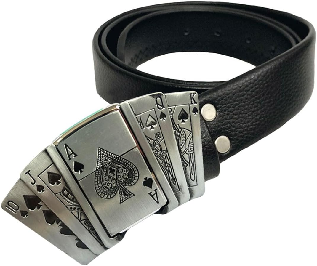 Lucky Belts Buckle-Hidden Kerosene Lighter