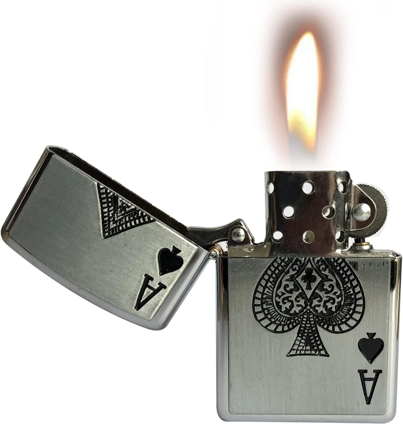 Lucky Belts Buckle-Hidden Kerosene Lighter