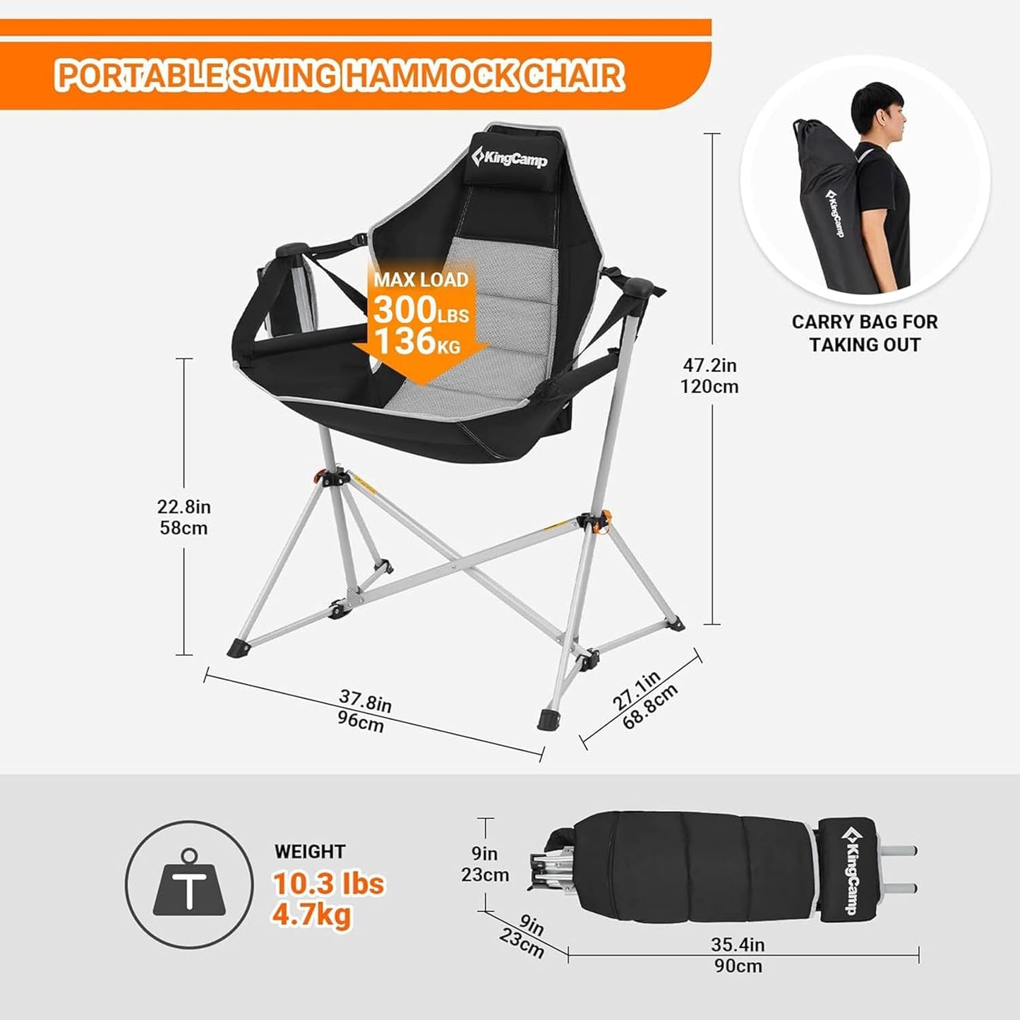 KingCamp Hammock Camping Chair