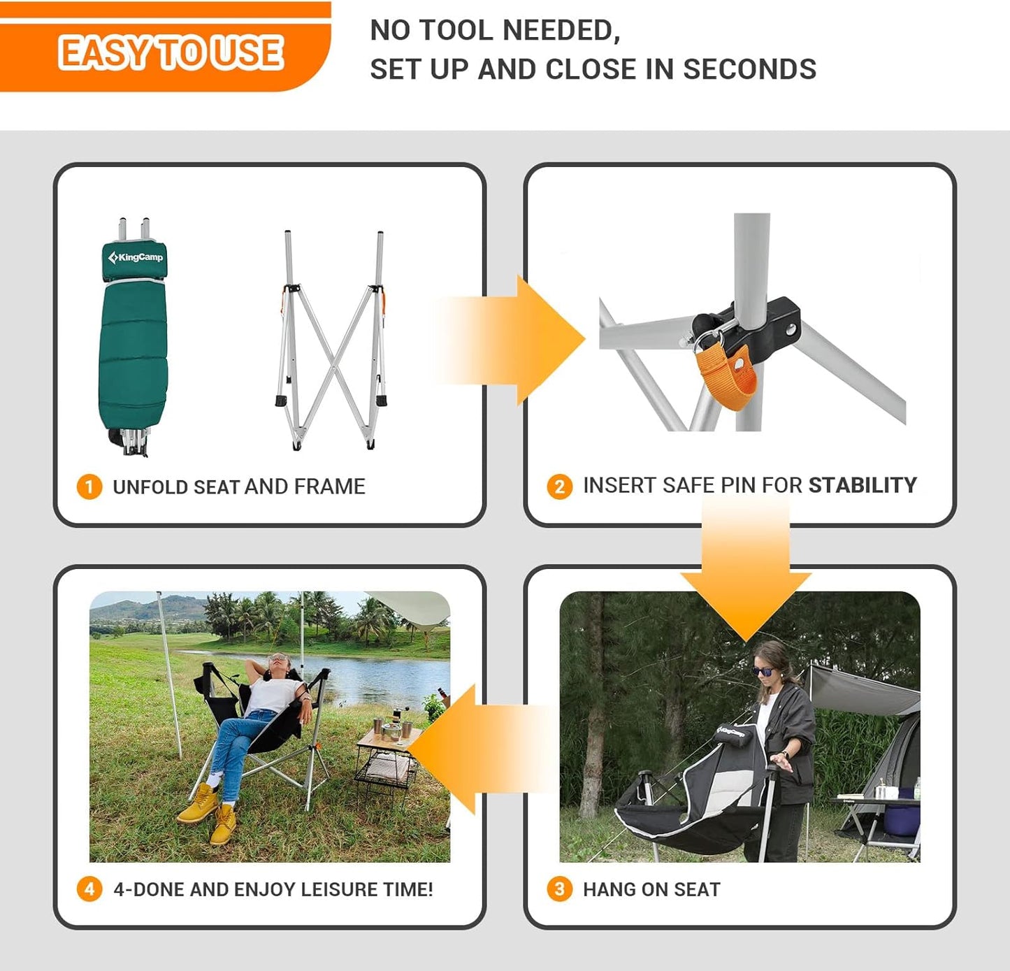 KingCamp Hammock Camping Chair