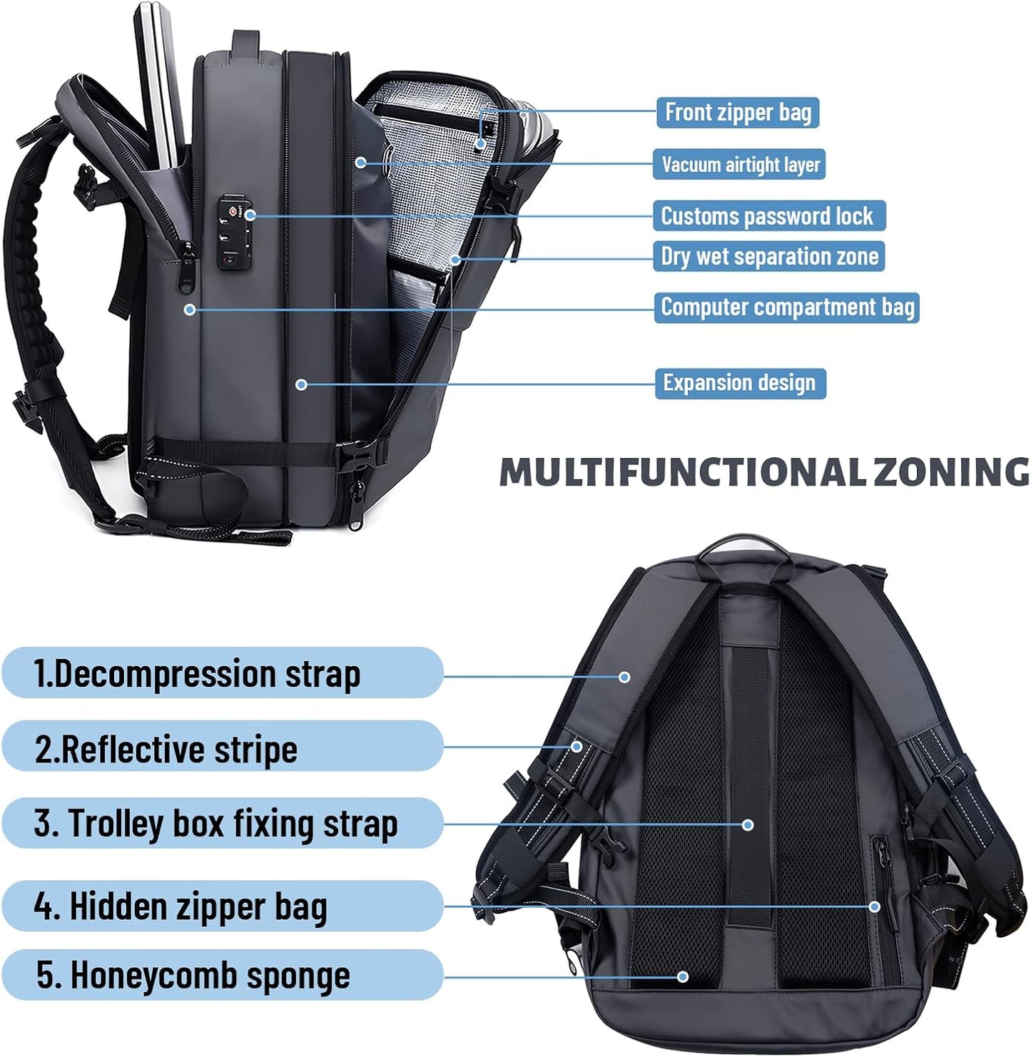 Airbag Vacuum Backpack