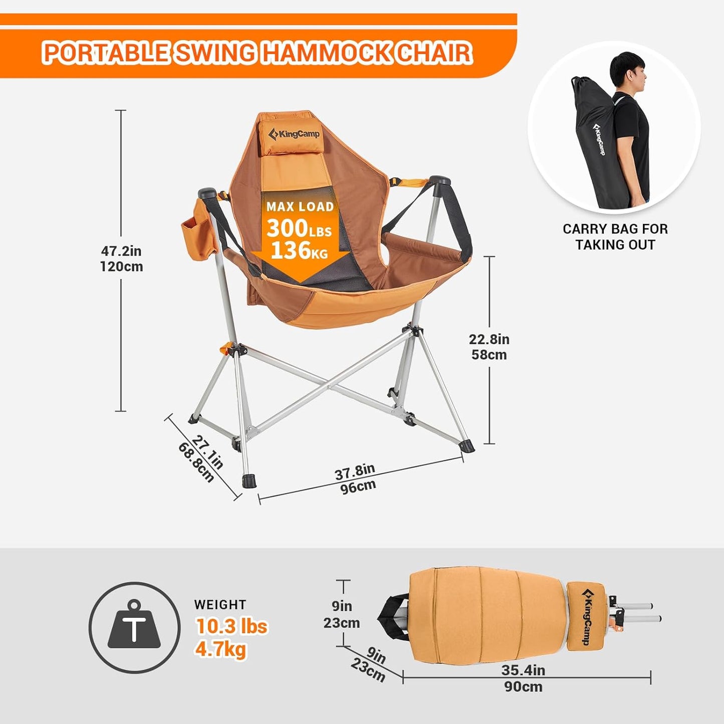 KingCamp Hammock Camping Chair