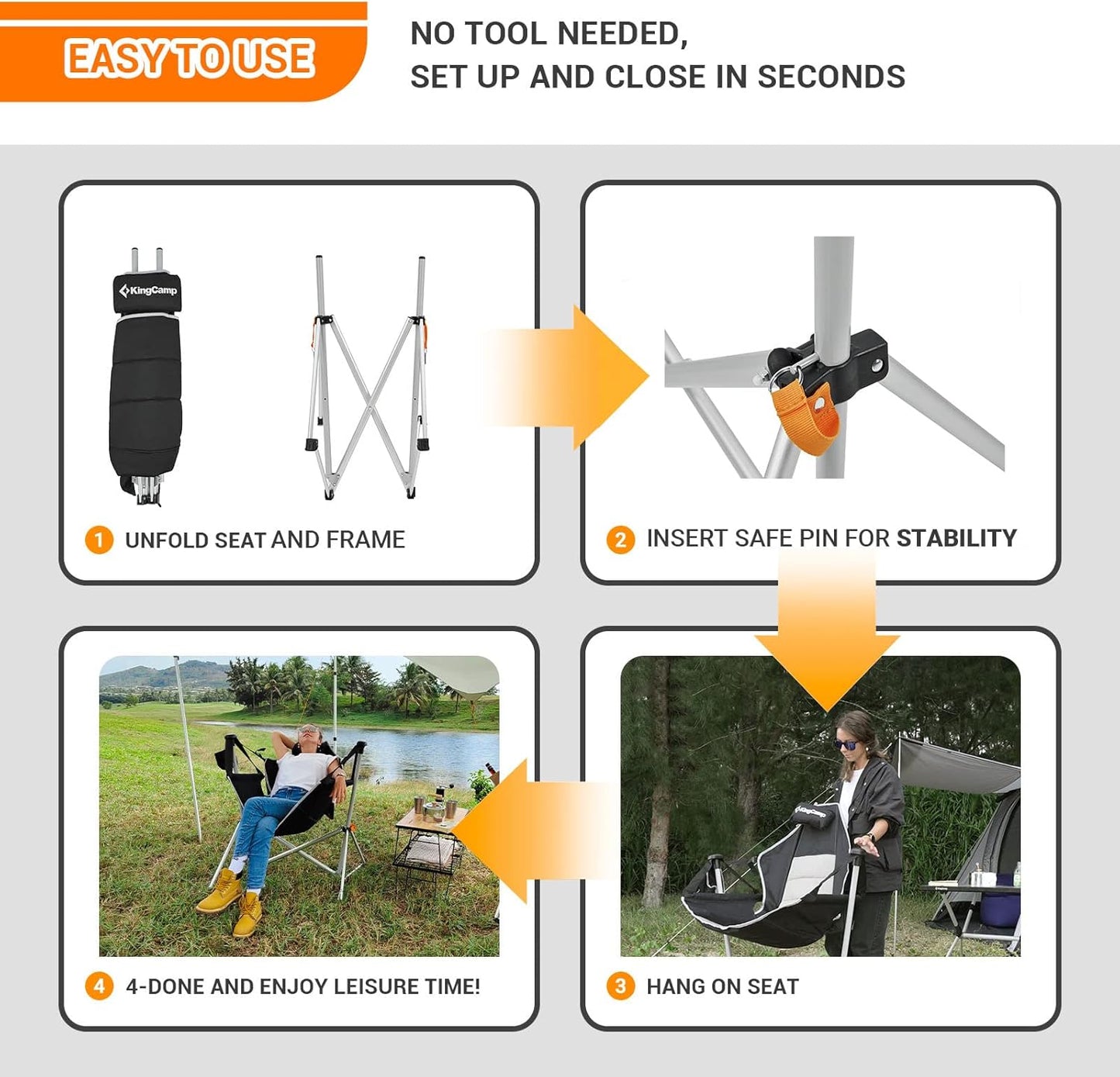 KingCamp Hammock Camping Chair