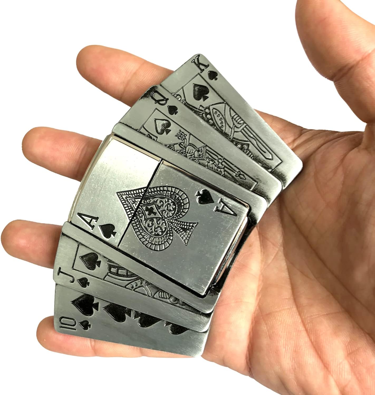 Lucky Belts Buckle-Hidden Kerosene Lighter