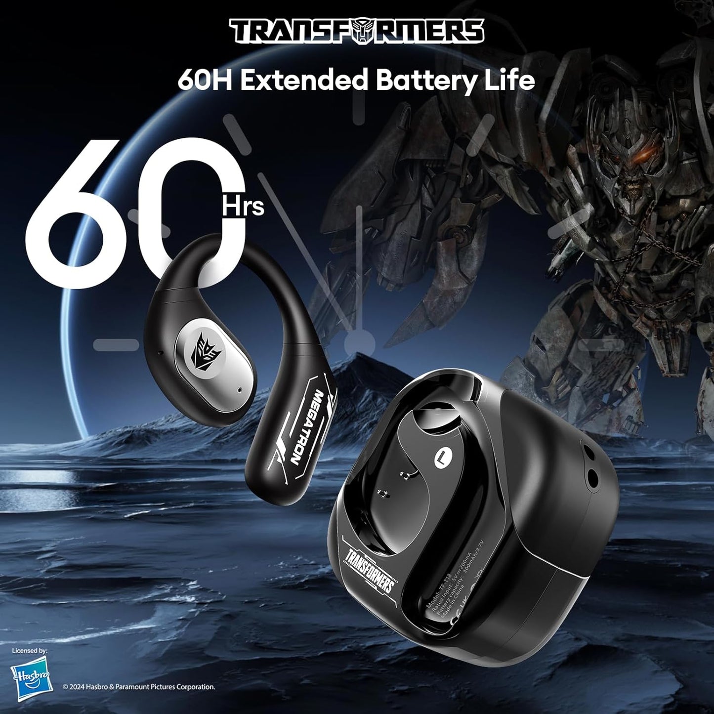 Megatron Transformers Wireless Bluetooth Earbuds