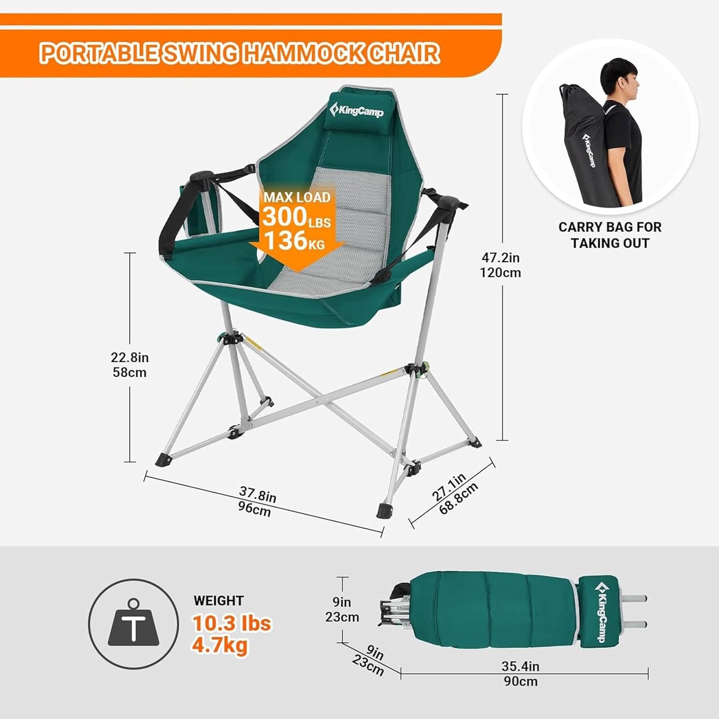 KingCamp Hammock Camping Chair