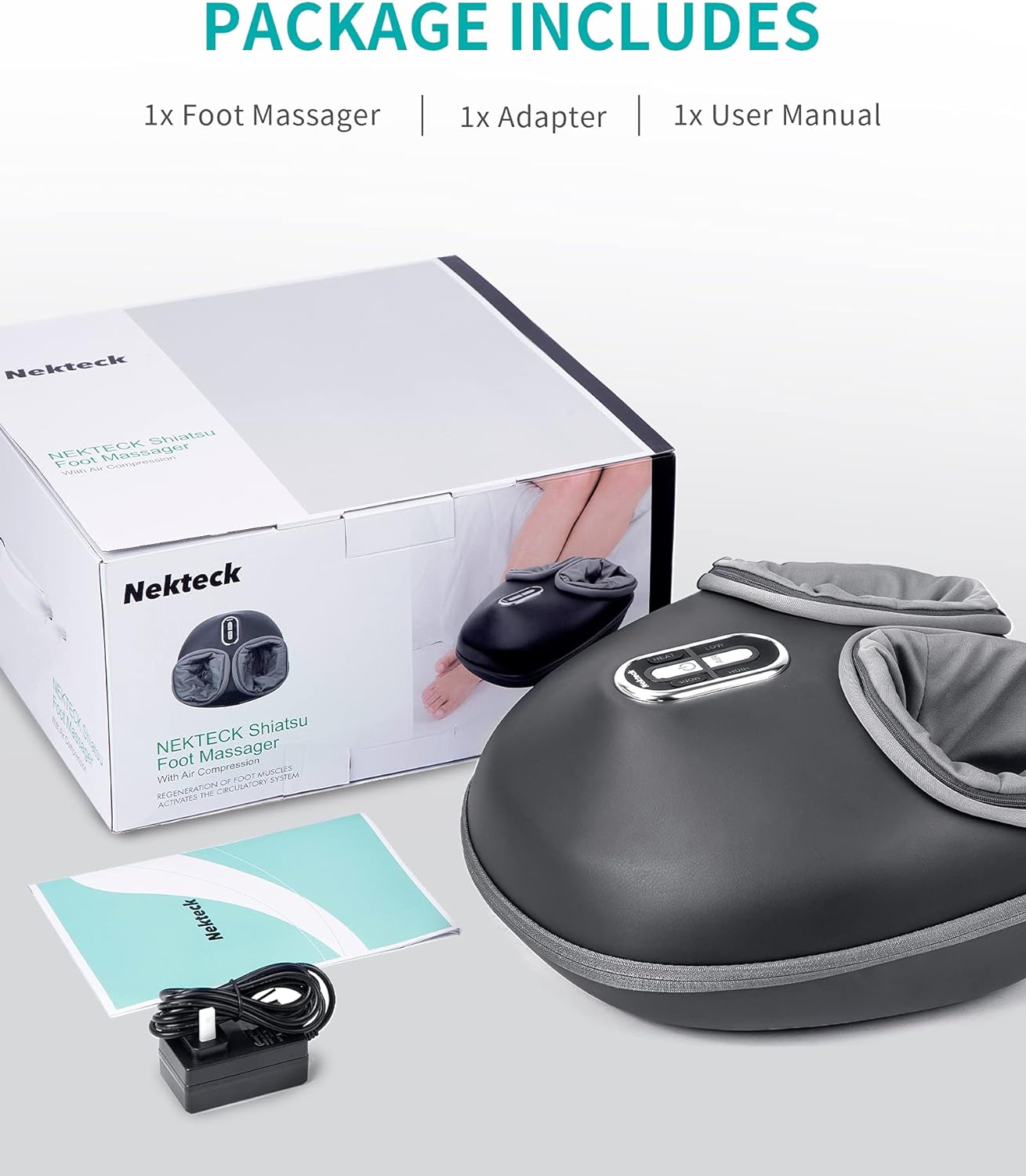 Nekteck Shiatsu Foot Massager Machine