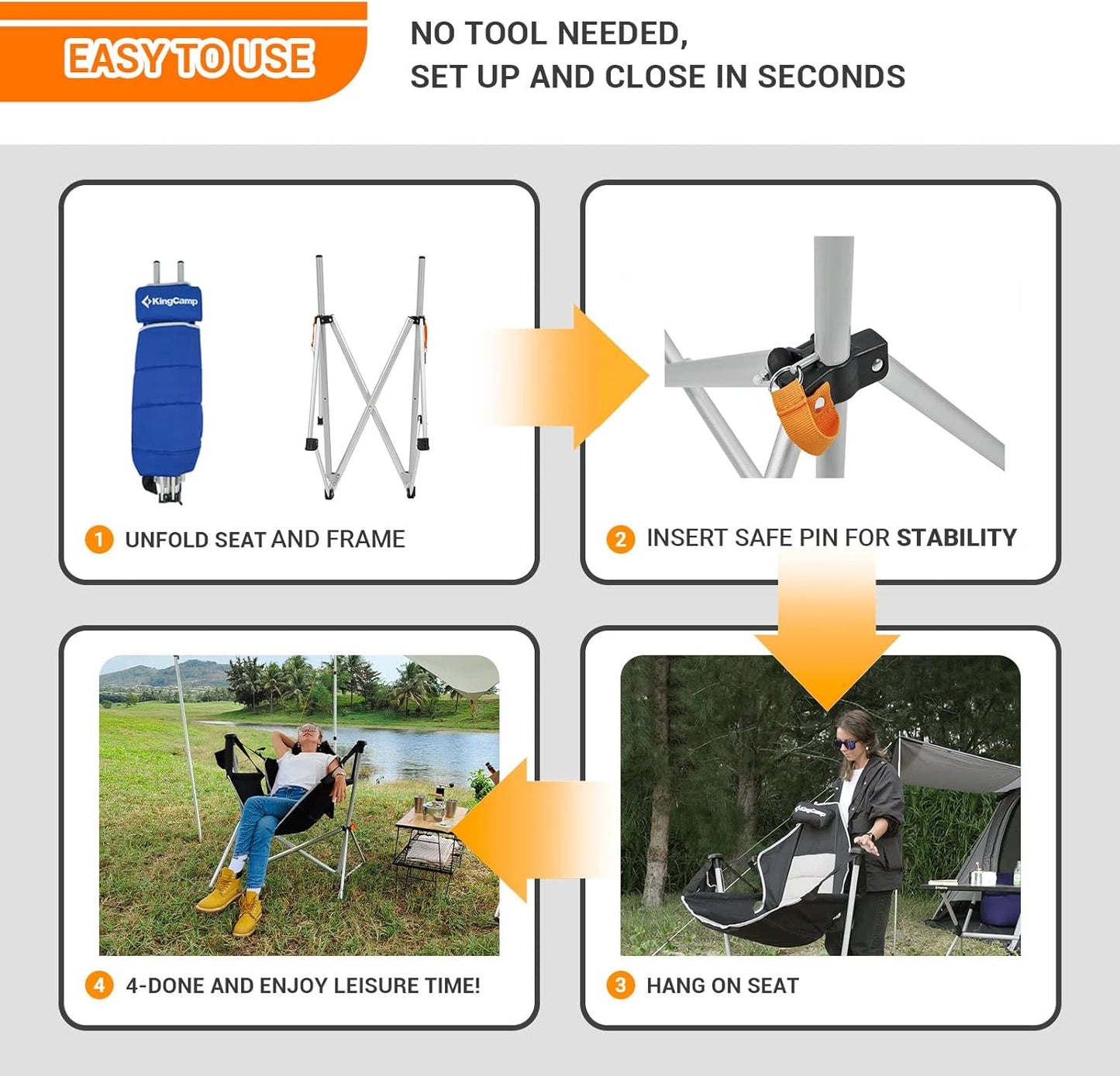 KingCamp Hammock Camping Chair