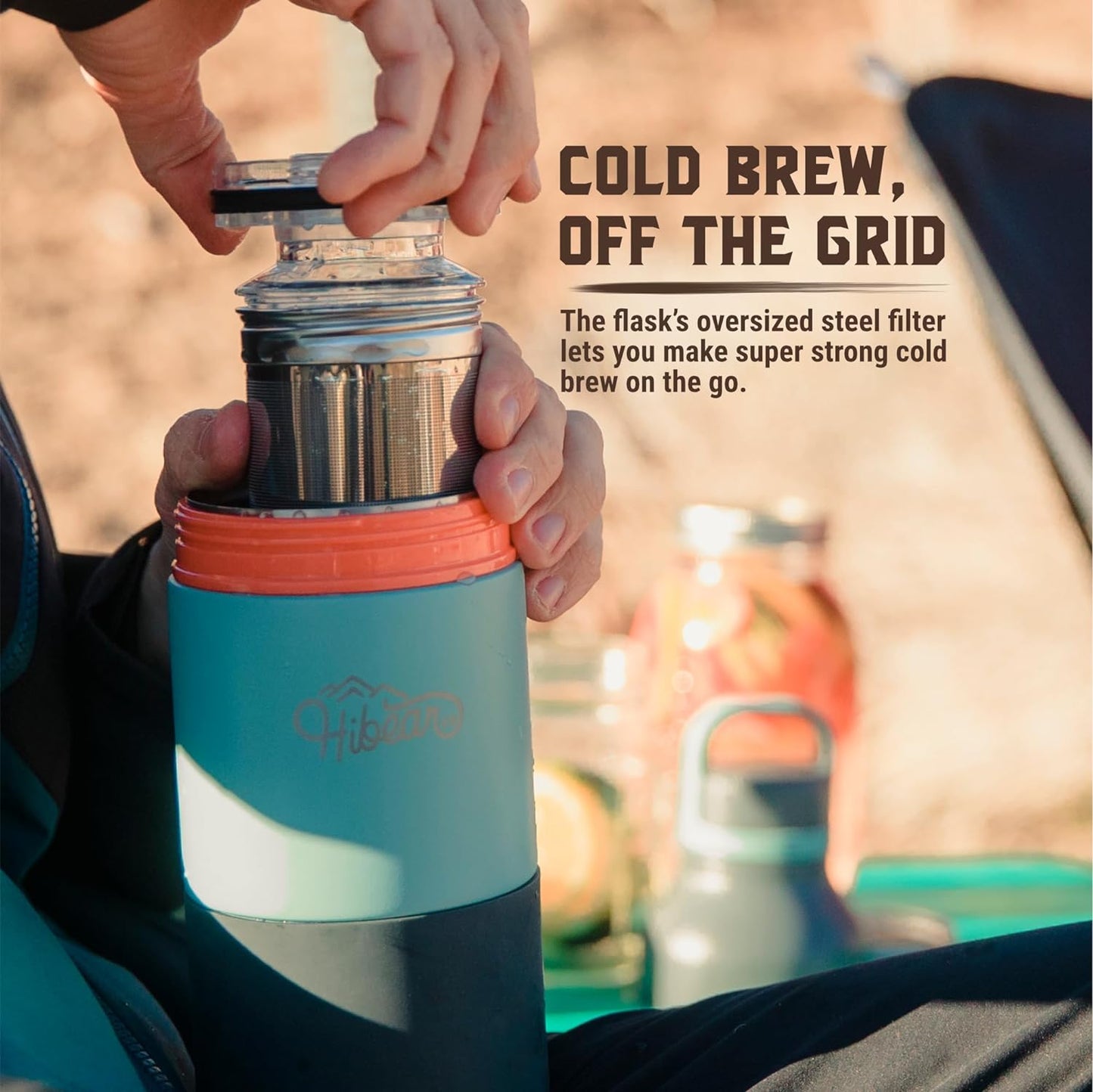 Hibear 32oz All-Day Adventure Flask