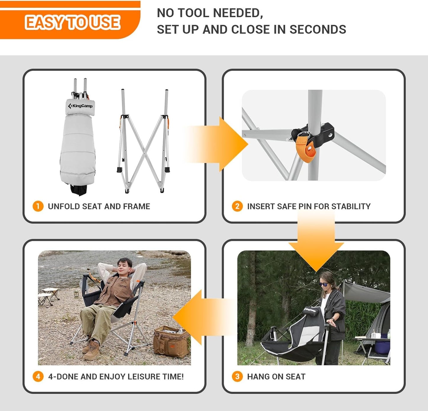 KingCamp Hammock Camping Chair