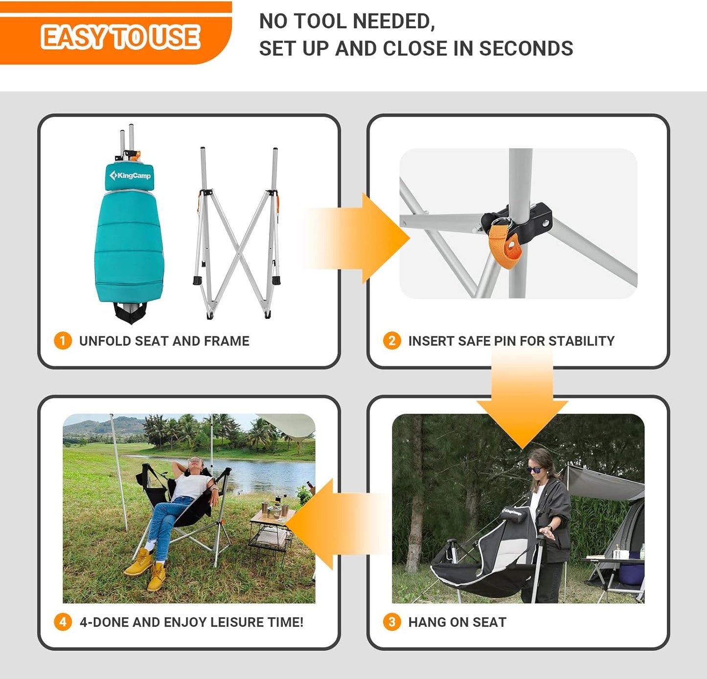 KingCamp Hammock Camping Chair