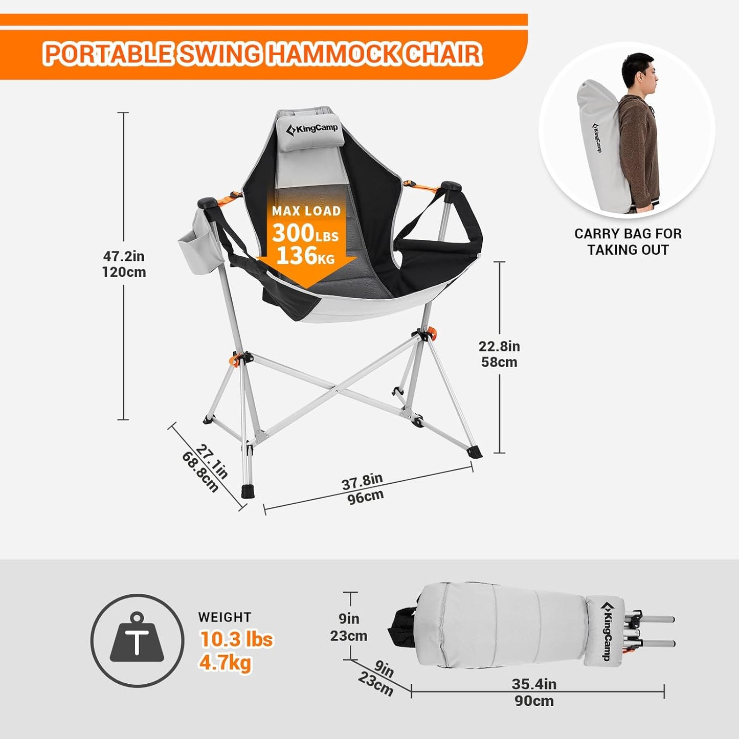 KingCamp Hammock Camping Chair