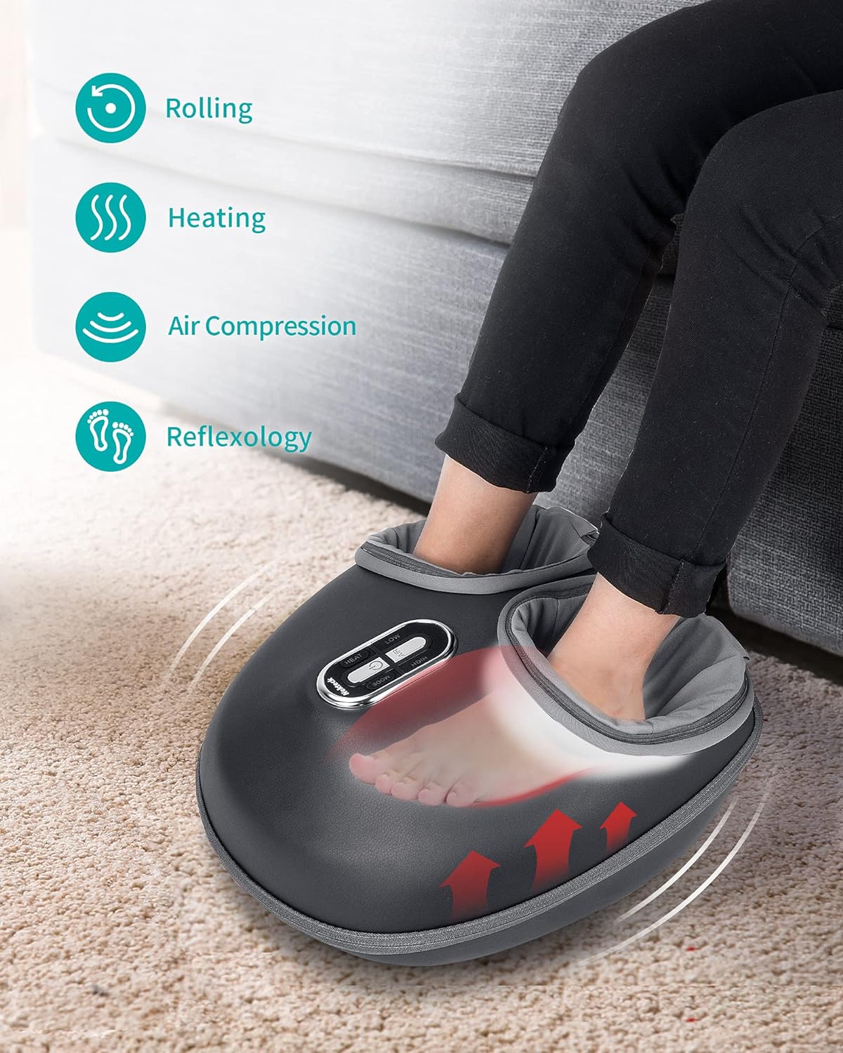 Nekteck Shiatsu Foot Massager Machine