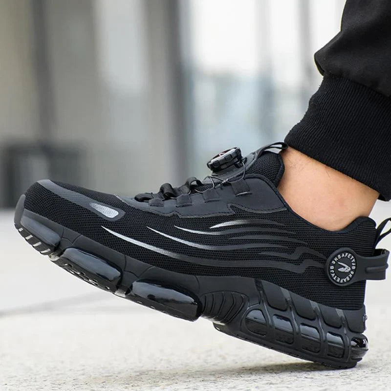 Rugged Steel Toe Safety Shoes