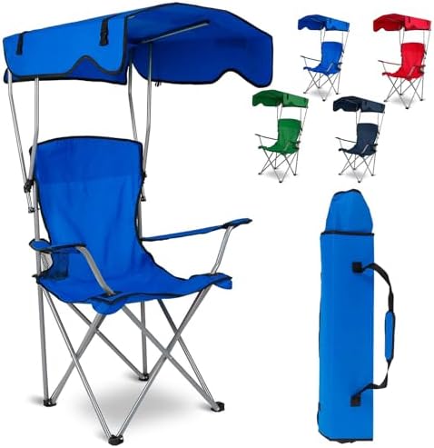 Foldable Camping Chair with Canopy