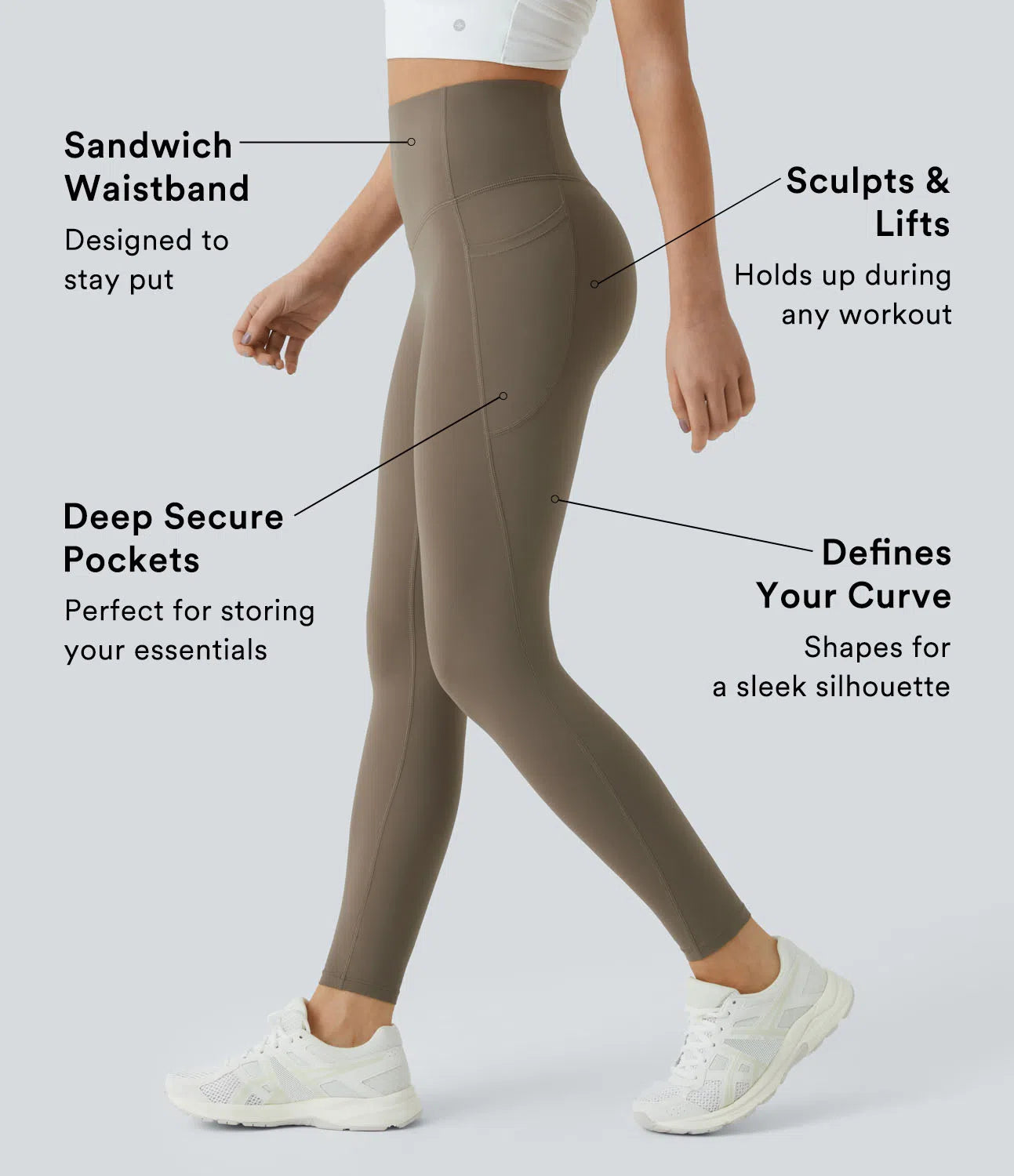 Halara SoCinched Training Leggings