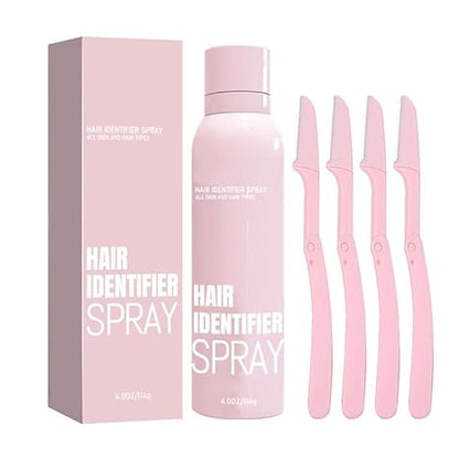 Hair Identifier Spray for Face Shaving