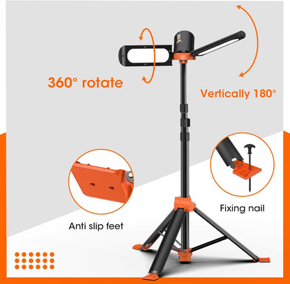 Rechargable Camping Light with Tripod