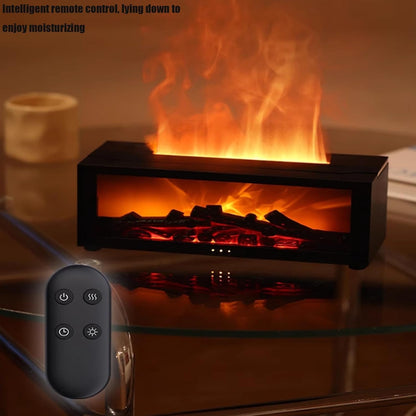 Simulation flame fireplace