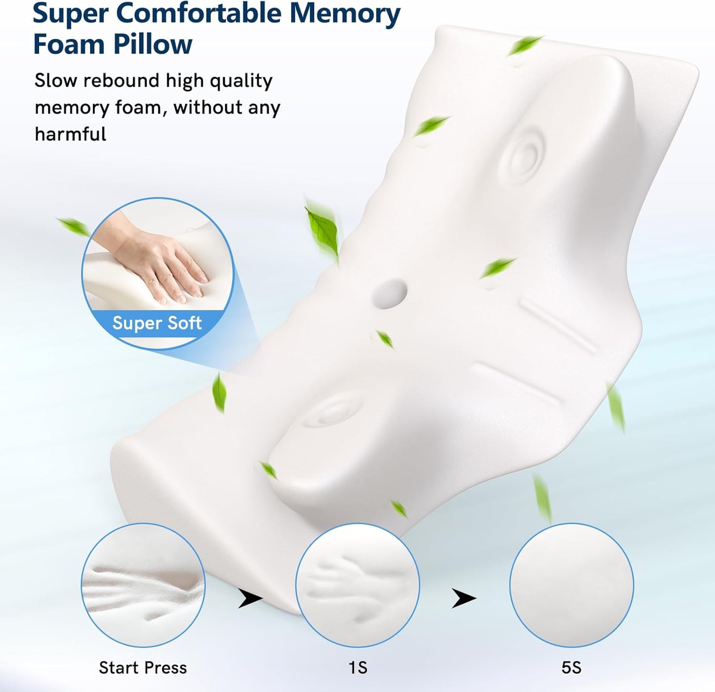 Vuteehy Cervical Pillow Memory Foam