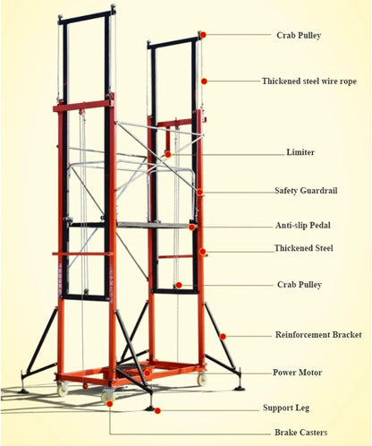 Scaffolding Mobile Electric Elevator