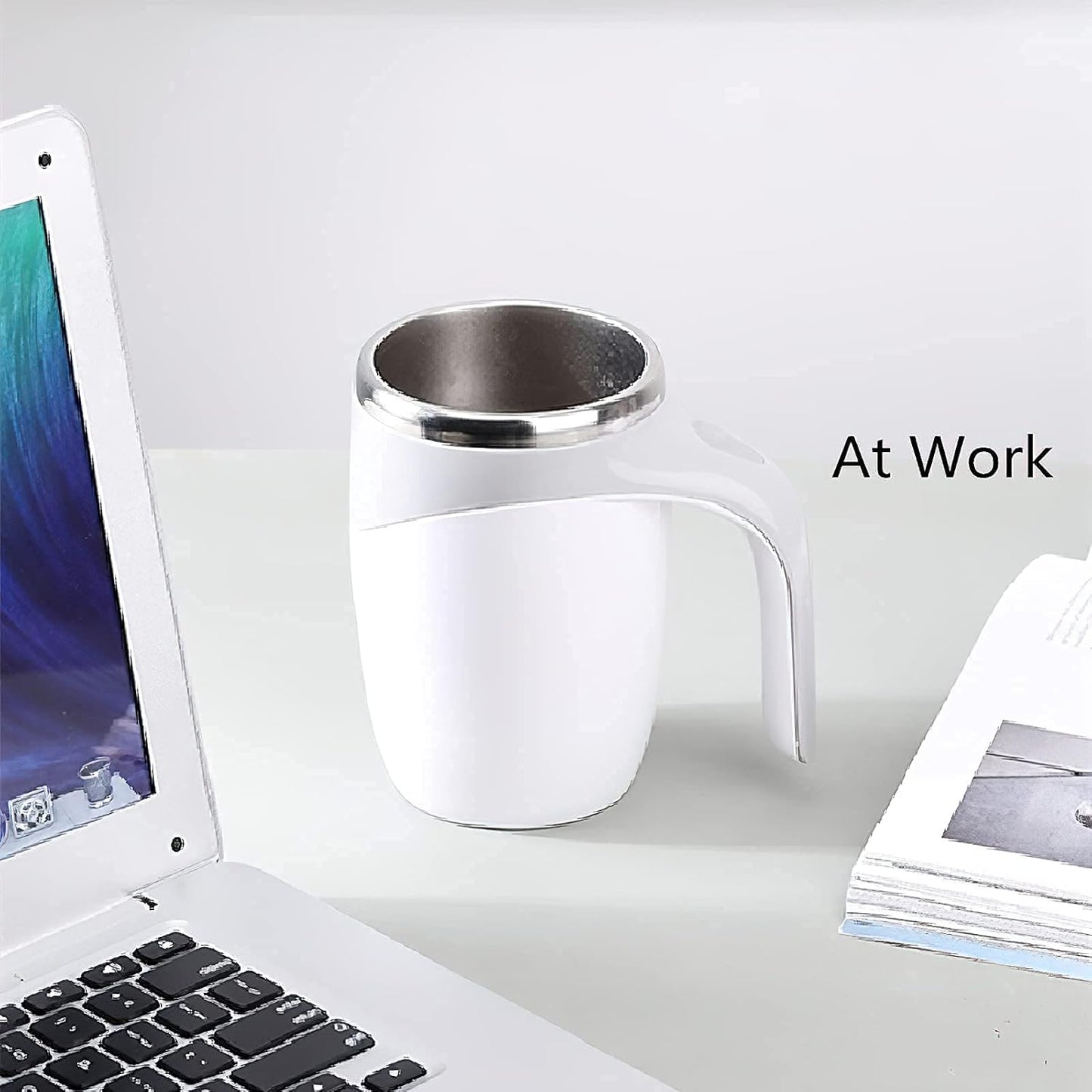 Automatic Magnetic Stirring Coffee Mug