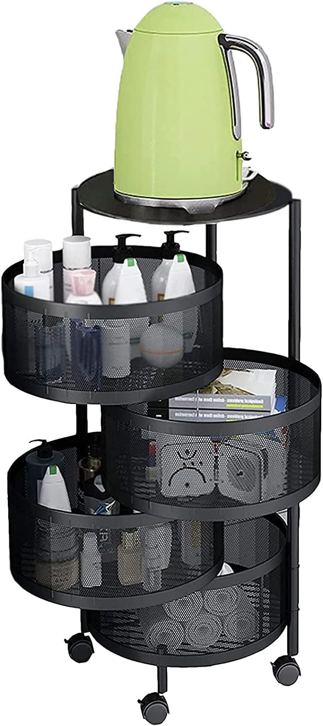 360° Rotating Kitchen Storage Rack