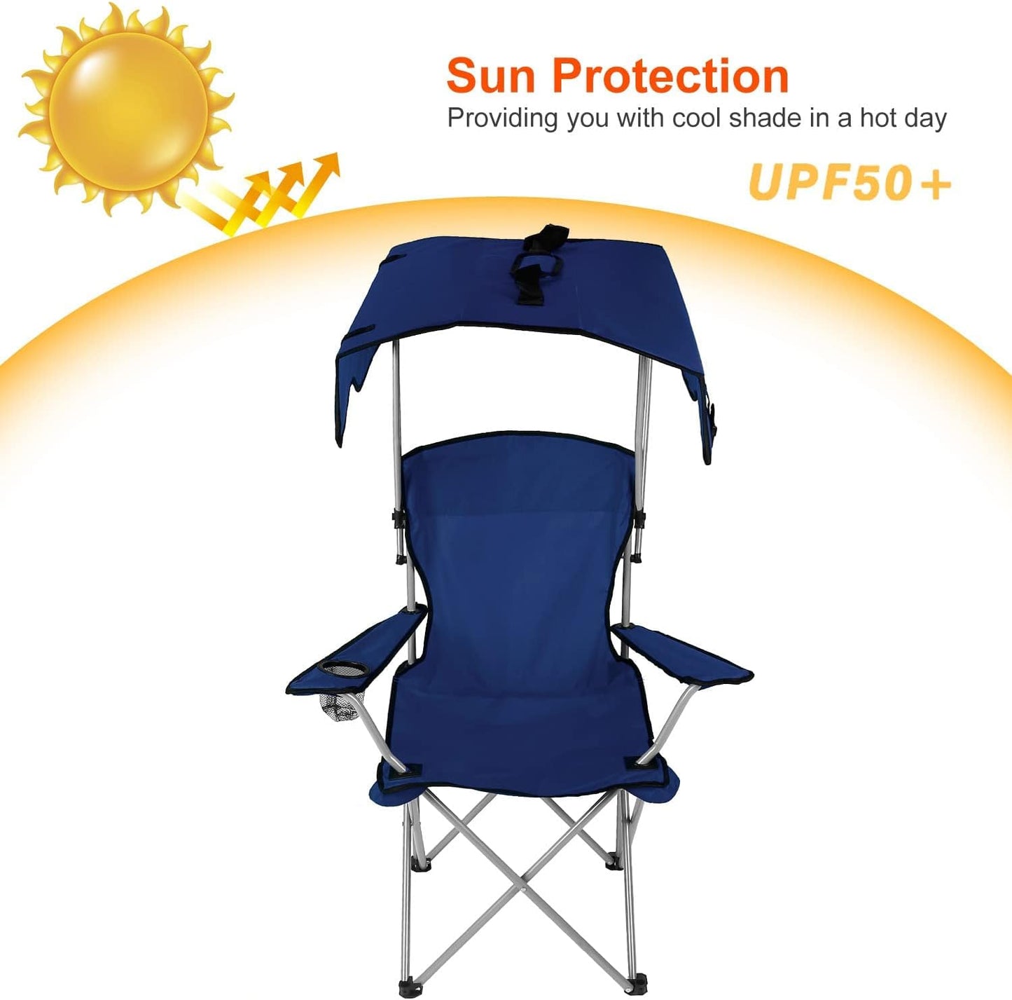 Camping Chair with Canopy