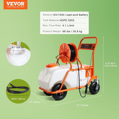 VEVOR Battery Powered Backpack Sprayer