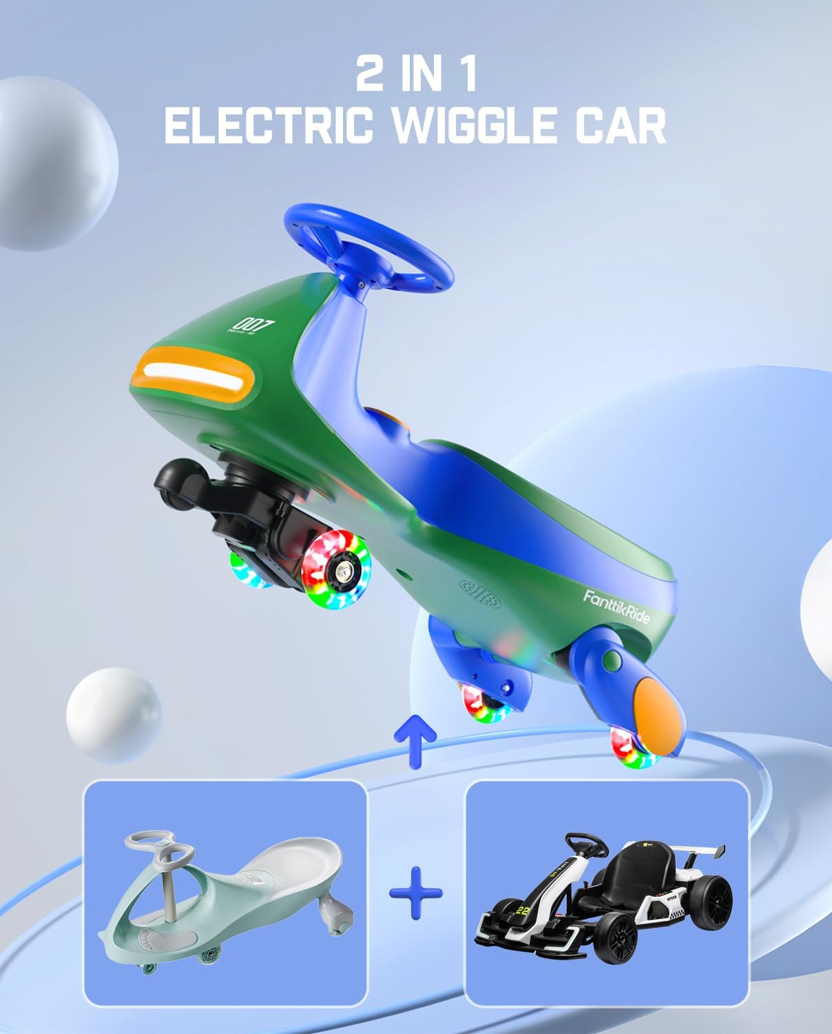 N7 Pro Electric Wiggle Car