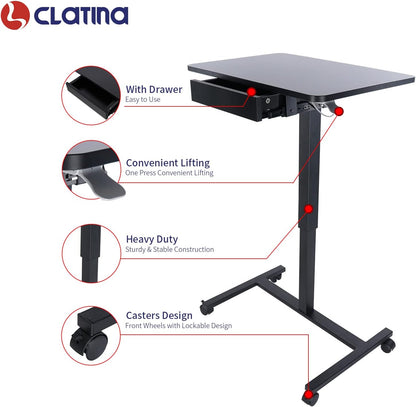 Mobile Laptop Standing Desk