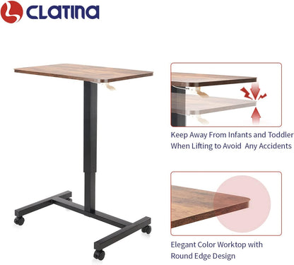 Mobile Laptop Standing Desk