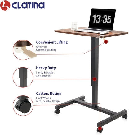 Mobile Laptop Standing Desk