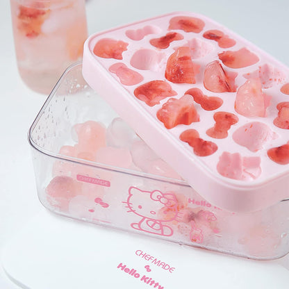 Hello Kitty Press & Pop Silicone Ice Tray