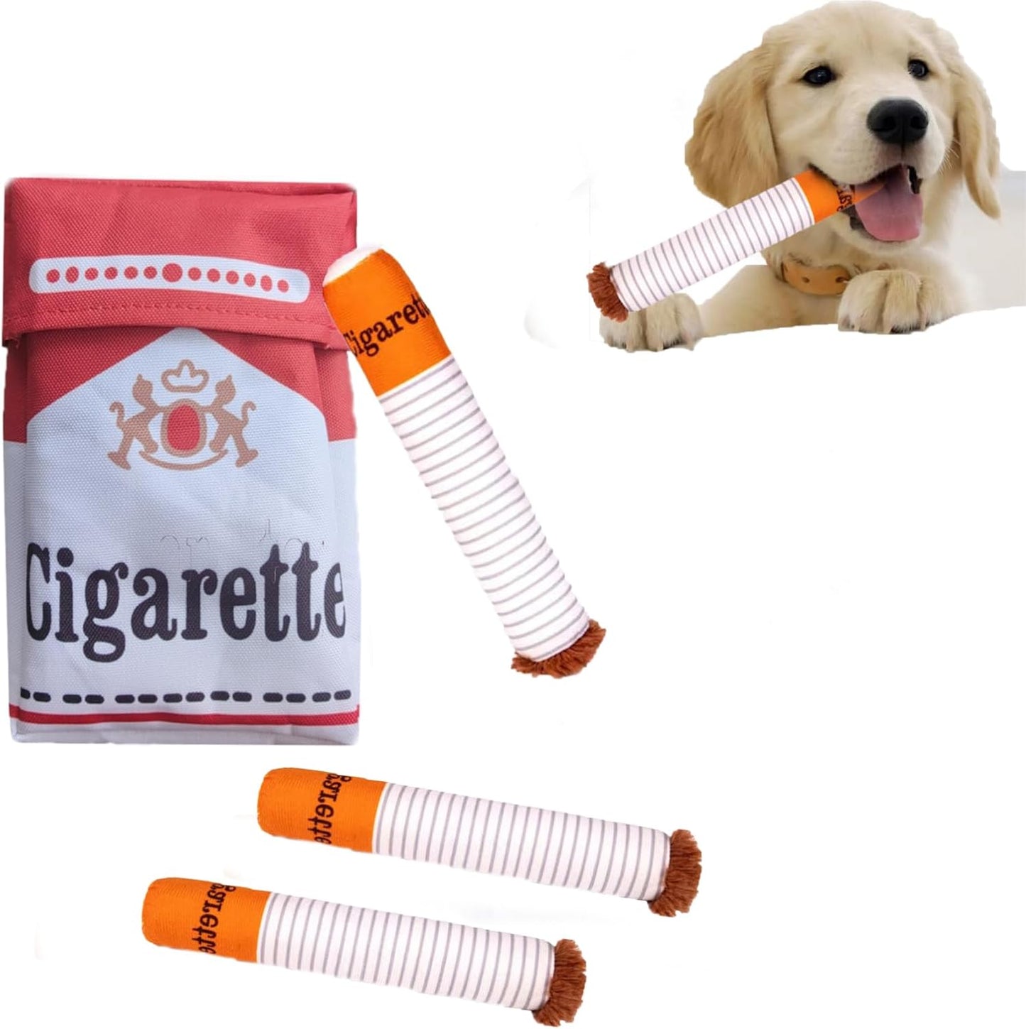 Interactive Cigarettes Dog Toy