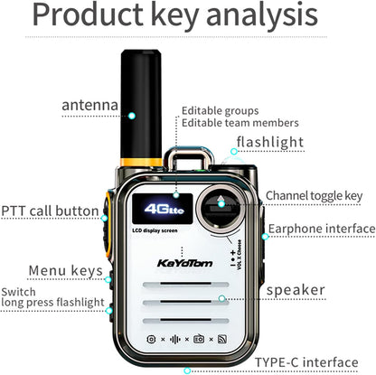 Kayotom Global Walkie Talkie