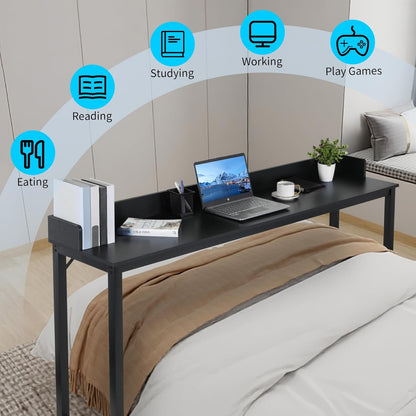 Overbed Table with 360° Wheels