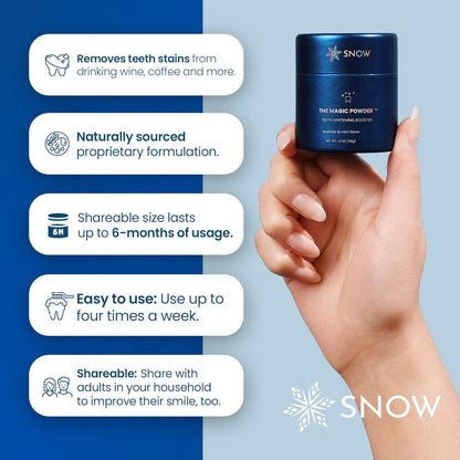 Snow Teeth Whitening Magic Powder