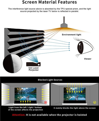 Projector Screen S PRO 120 inch