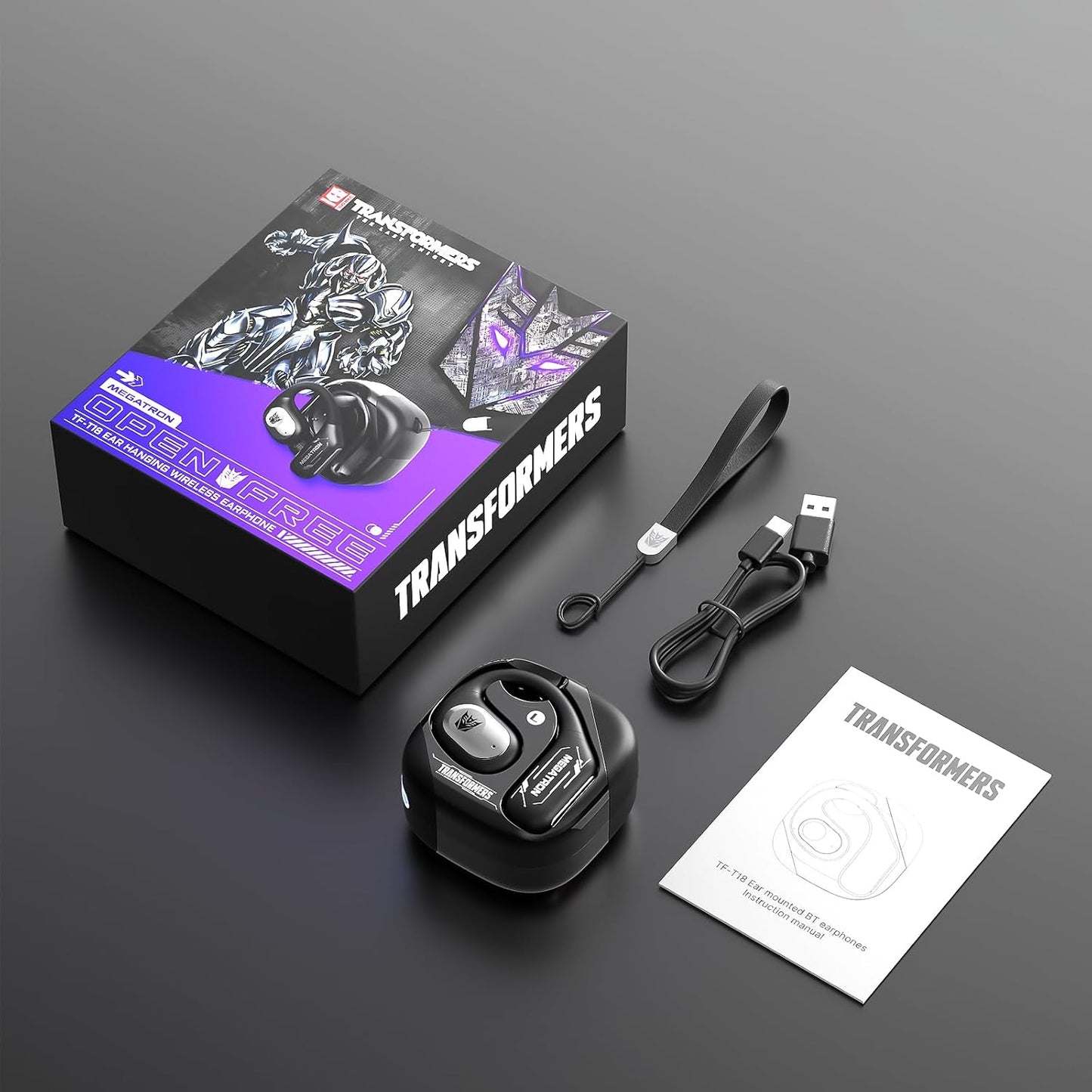 Megatron Transformers Wireless Bluetooth Earbuds