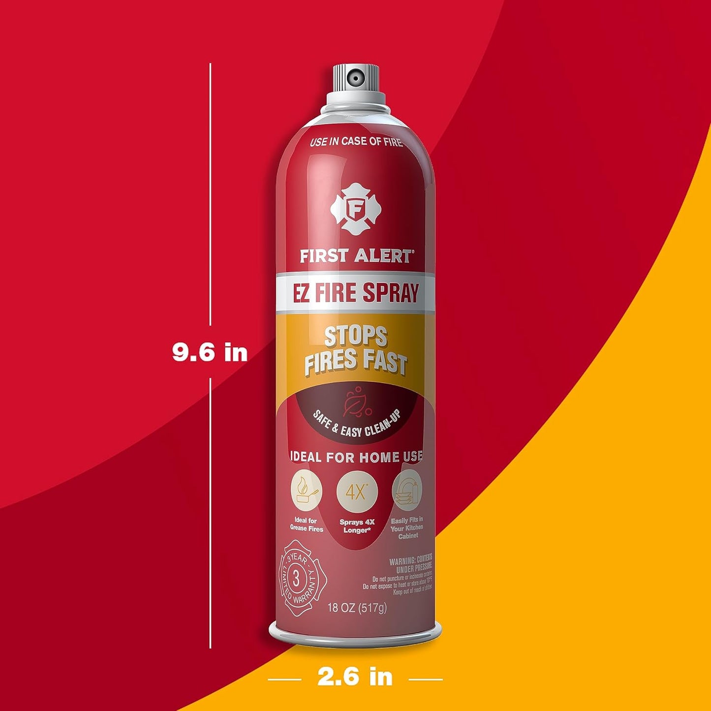 First Alert EZ Fire Extinguisher Spray