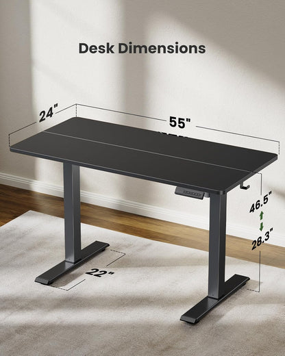 HUANUO ERGEAR Electric Adjustable Standing Desk