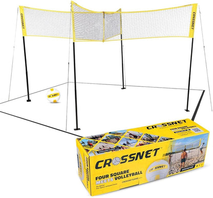 CROSSNET 4 Square Volleyball Net