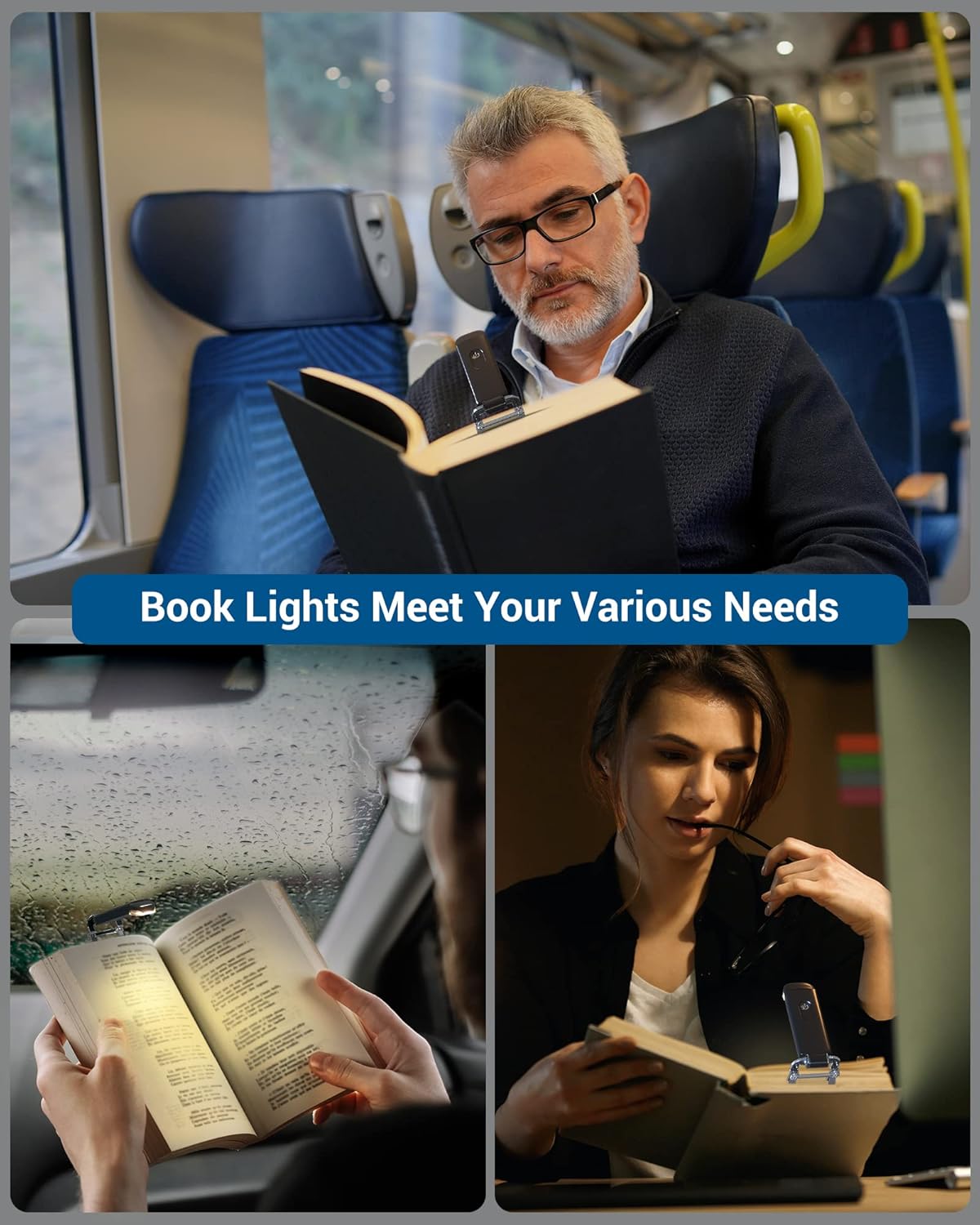 Rechargeable Book Light