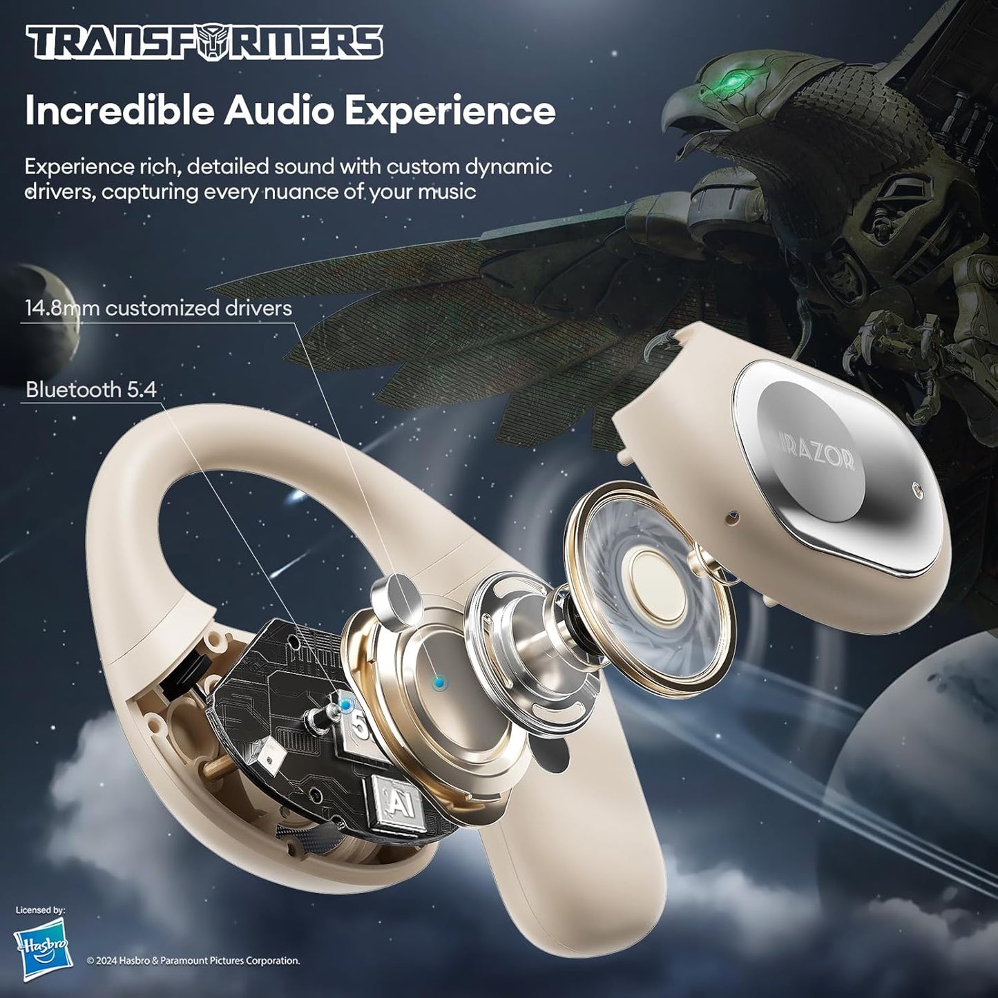 Megatron Transformers Wireless Bluetooth Earbuds