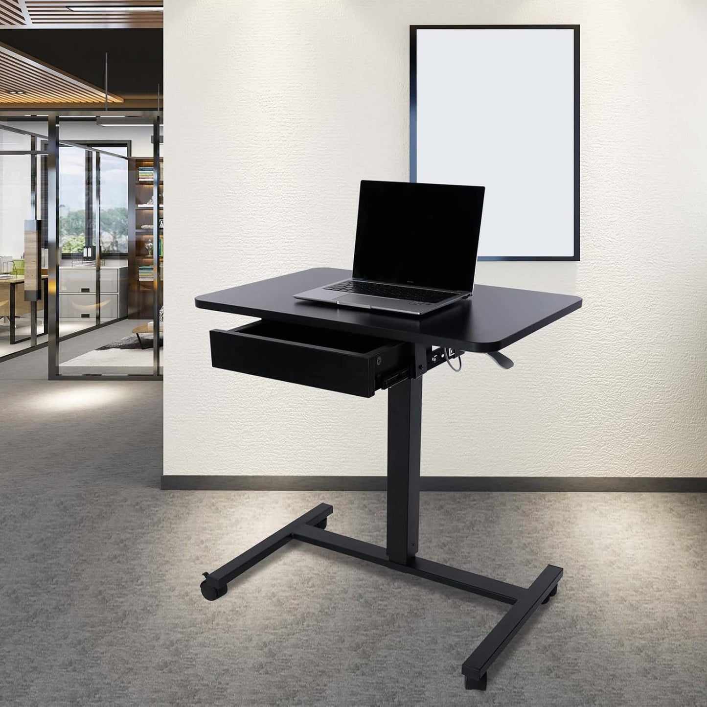 Mobile Laptop Standing Desk