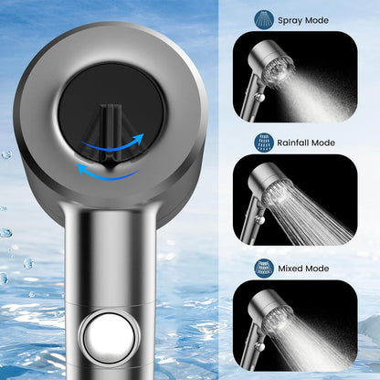 Filtered Shower Head with Handheld