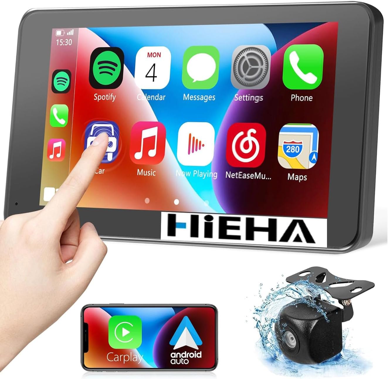 Hieha 2024 Wireless Carplay Stereo